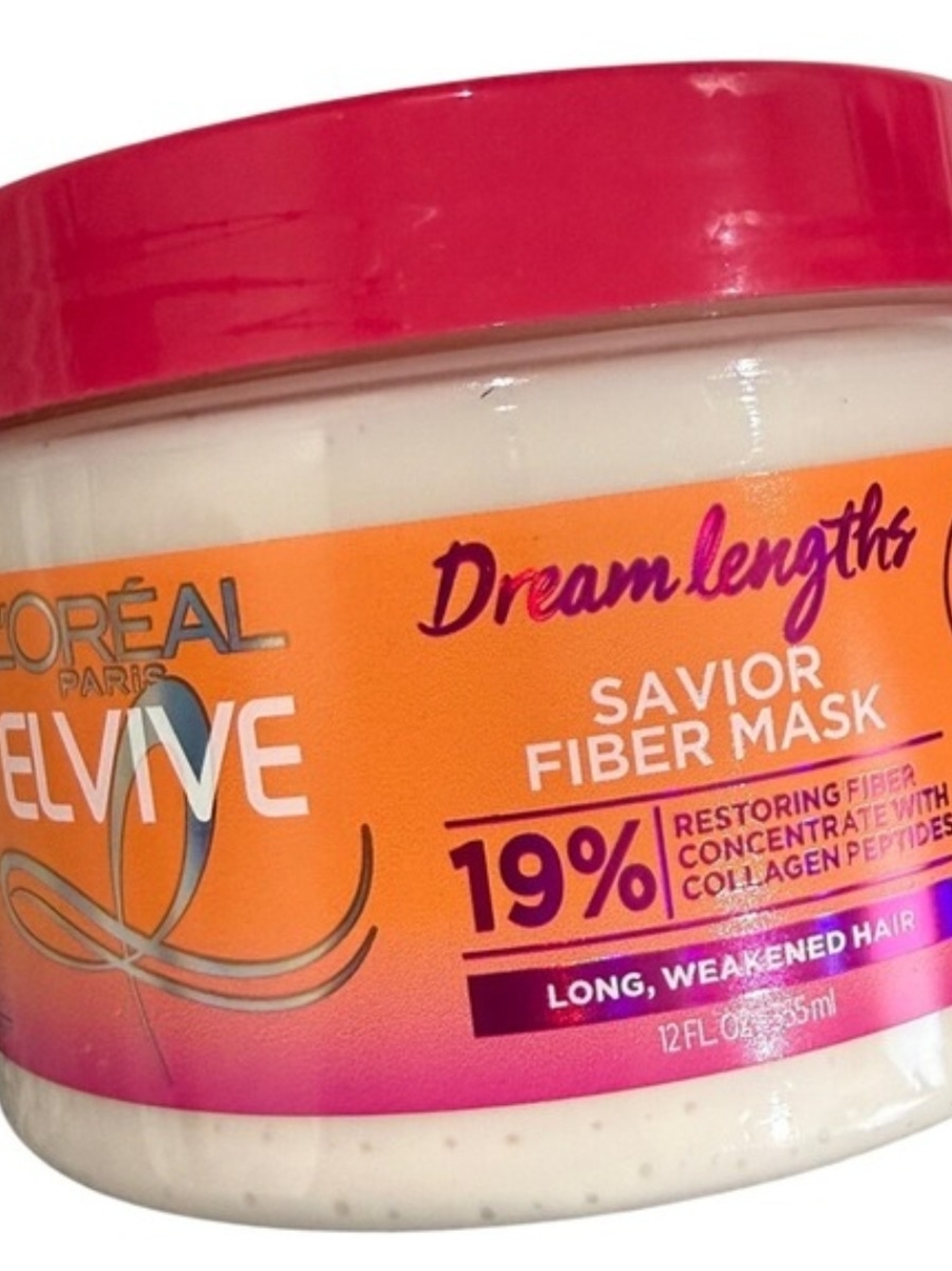 L'Oréal Elvive Dream Lengths Savior Fiber Mask - 12 FL. OZ. size bundle 4/$30